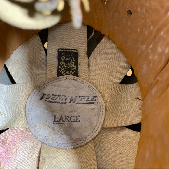 Vintage 1930s hand made all leather football helmet - Picture 8 of 8